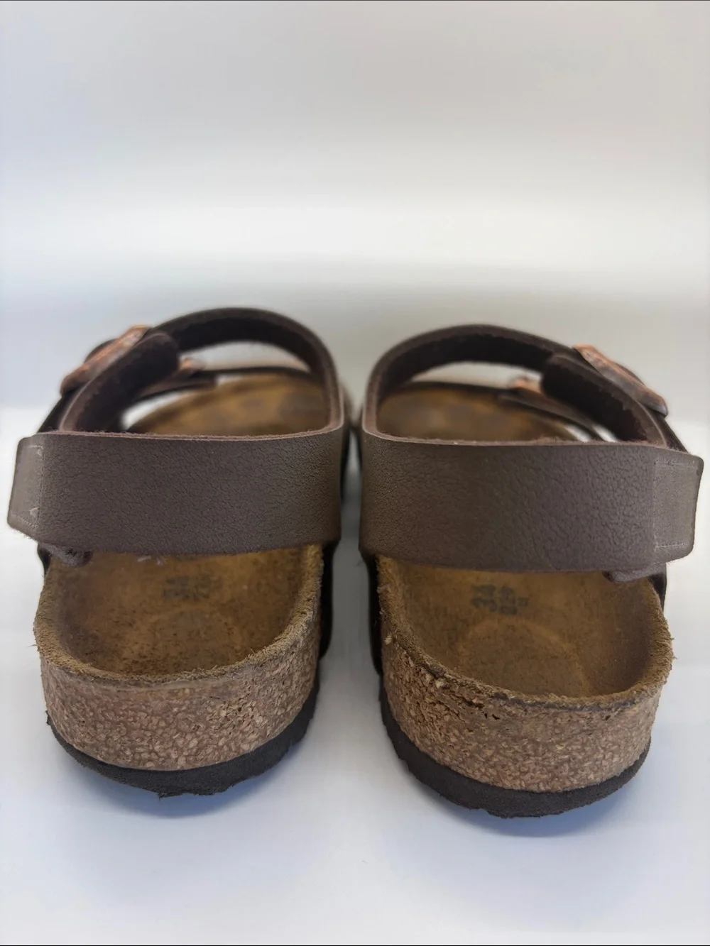 Birkenstock Kids Milano Sandals-Mocha Brown EU 34/US Kiss 3-3.5